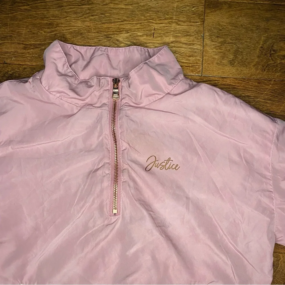 Girl’s Justice crop jacket - Picture 3 of 5